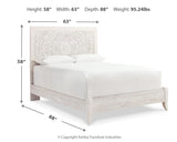 Paxberry Queen Panel Bed and Dresser