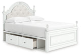 Kozlani Full Upholstered Panel Storage Bed (Bed Size: Full)