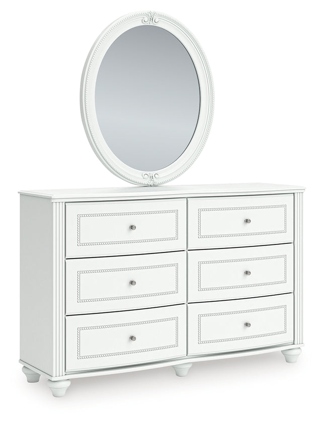 Kozlani Dresser and Mirror