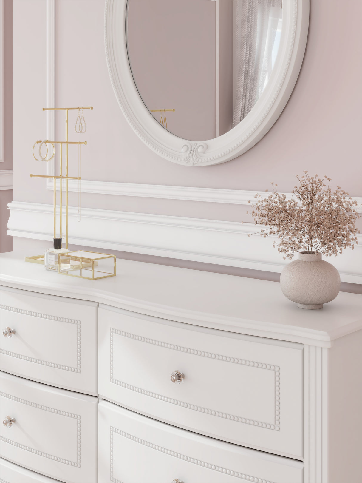 Kozlani Dresser and Mirror