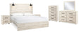 Cambeck King Panel Bed, Dresser, Mirror, Chest and 2 Nightstands (Bed Size: King)