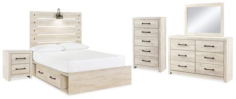 Cambeck Full Panel Bed, Dresser, Chest and Nightstand (Bed Size: Full)