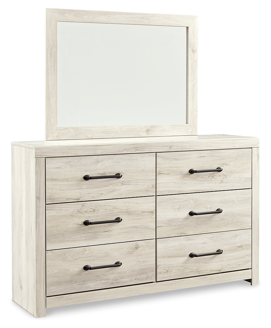 Cambeck Queen Panel Storage Bed, Dresser, Mirror, Chest and Nightstand (Bed Size: Queen)