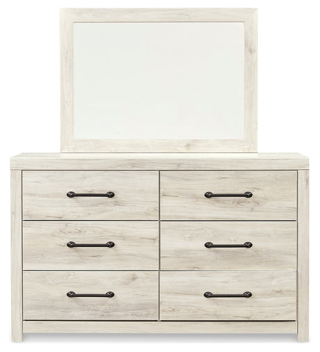 Cambeck Queen Panel Storage Bed, Dresser, Mirror, Chest and Nightstand (Bed Size: Queen)