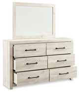 Cambeck Panel Storage Bed, Dresser, Mirror and Nightstand (Bed Size: Queen)