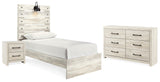 Cambeck Twin Panel Bed, Dresser and Nightstand