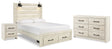 Cambeck Queen Panel Storage Bed, Dresser and Nightstand (Bed Size: Queen)