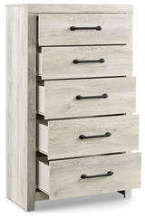 Cambeck Panel Storage Bed, Dresser, Mirror, Chest and Nightstand (Bed Size: Queen)