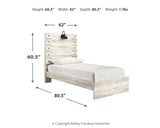 Cambeck Twin Panel Bed, Dresser, Mirror, Chest, and Nightstand