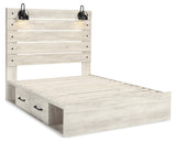 Cambeck Panel Storage Bed, Dresser, Mirror, Chest and Nightstand (Bed Size: Queen)