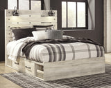 Cambeck Queen Panel Bed with Storage, Dresser and 2 Nightstands (Bed Size: Queen)