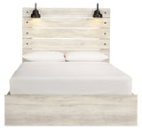 Cambeck Queen Panel Bed with 4 Storage Drawers (Bed Size: Queen)