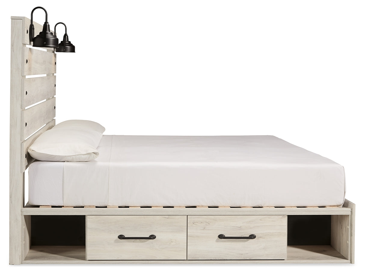 Cambeck King Storage Bed, Dresser, Chest and 2 Nightstands