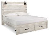 Cambeck Storage Bed, Dresser, Mirror and 2 Nightstands (Bed Size: King)