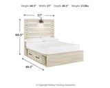 Cambeck Full Panel Bed, Dresser, Chest and Nightstand (Bed Size: Full)