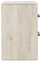 Cambeck King Panel Storage Bed. Dresser and Nightstand