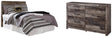 Derekson 2-Piece Full Panel Headboard with Dresser (Full Panel Headboard, Dresser)