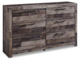 Derekson Full Panel Storage Bed and Dresser