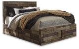Derekson Queen Panel Bed with 4 Storage Drawers (Bed Size: Queen)