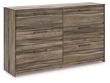 Elbrim Queen Panel Storage Bed, Dresser and Nightstand (Bed Size: Queen)