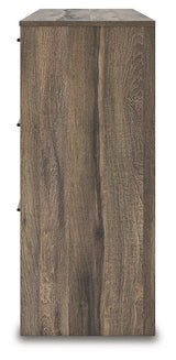 Elbrim Queen Panel Storage Bed, Dresser and Nightstand (Bed Size: Queen)