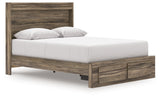 Elbrim Queen Panel Storage Bed, Dresser and Nightstand (Bed Size: Queen)
