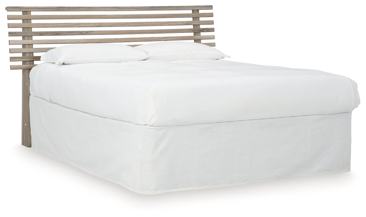 Hasbrick Queen Slat Headboard (Bed Size: Queen)