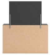 Hollivern 7-Piece King Panel Bed with Mirrored Dresser, Chest and 2 Nightstands (King Panel Headboard/Footboard, King Panel Rails, Dresser, Bedroom Mirror, Chest of Drawers, Nightstand, Nightstand)