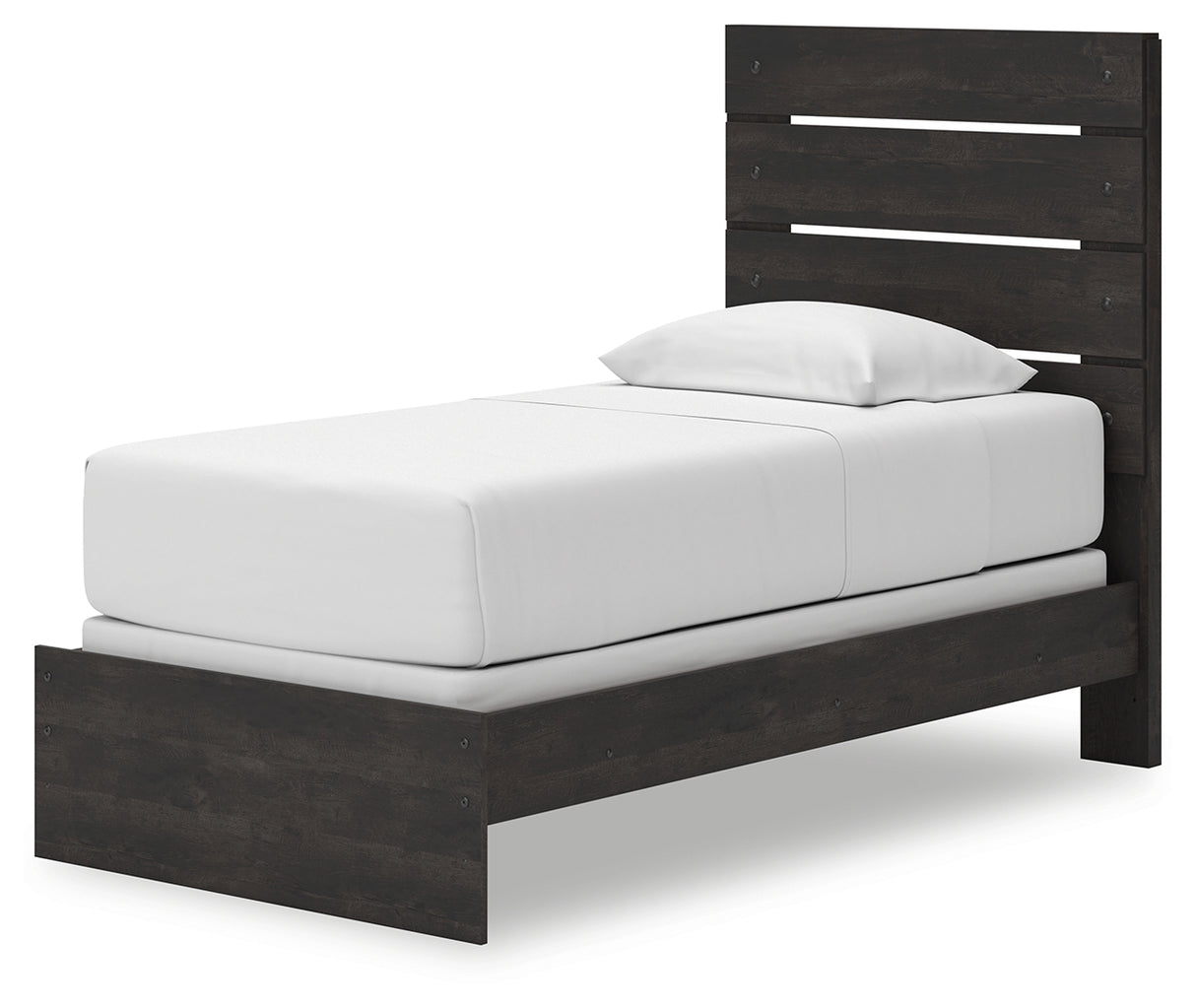 Hollivern 3-Piece Twin Panel Bed with Dresser (Twin Panel Headboard/Footboard, Twin Panel Rails, Dresser)
