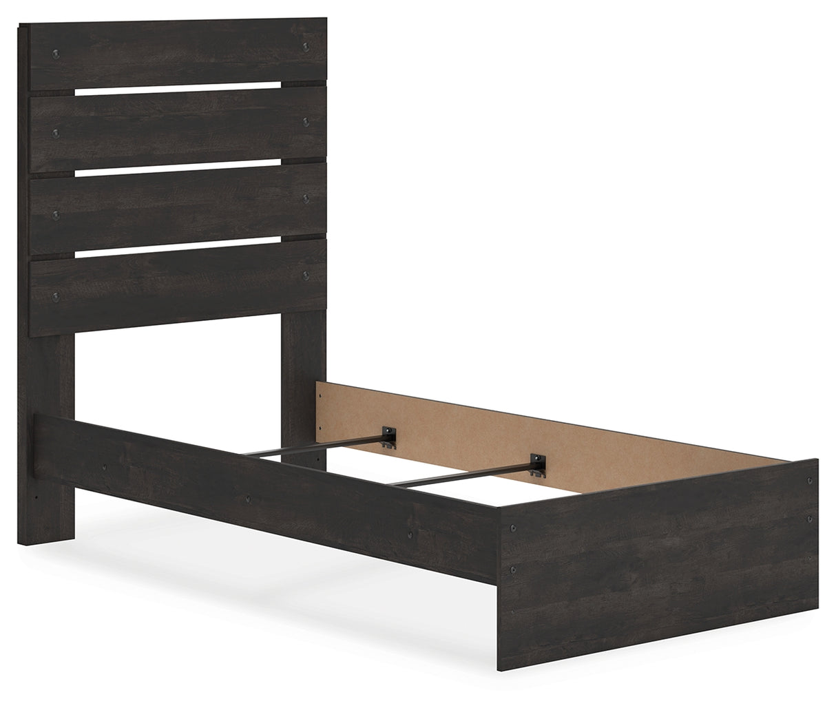 Hollivern Twin Panel Bed (Variation Bed Size: Twin)