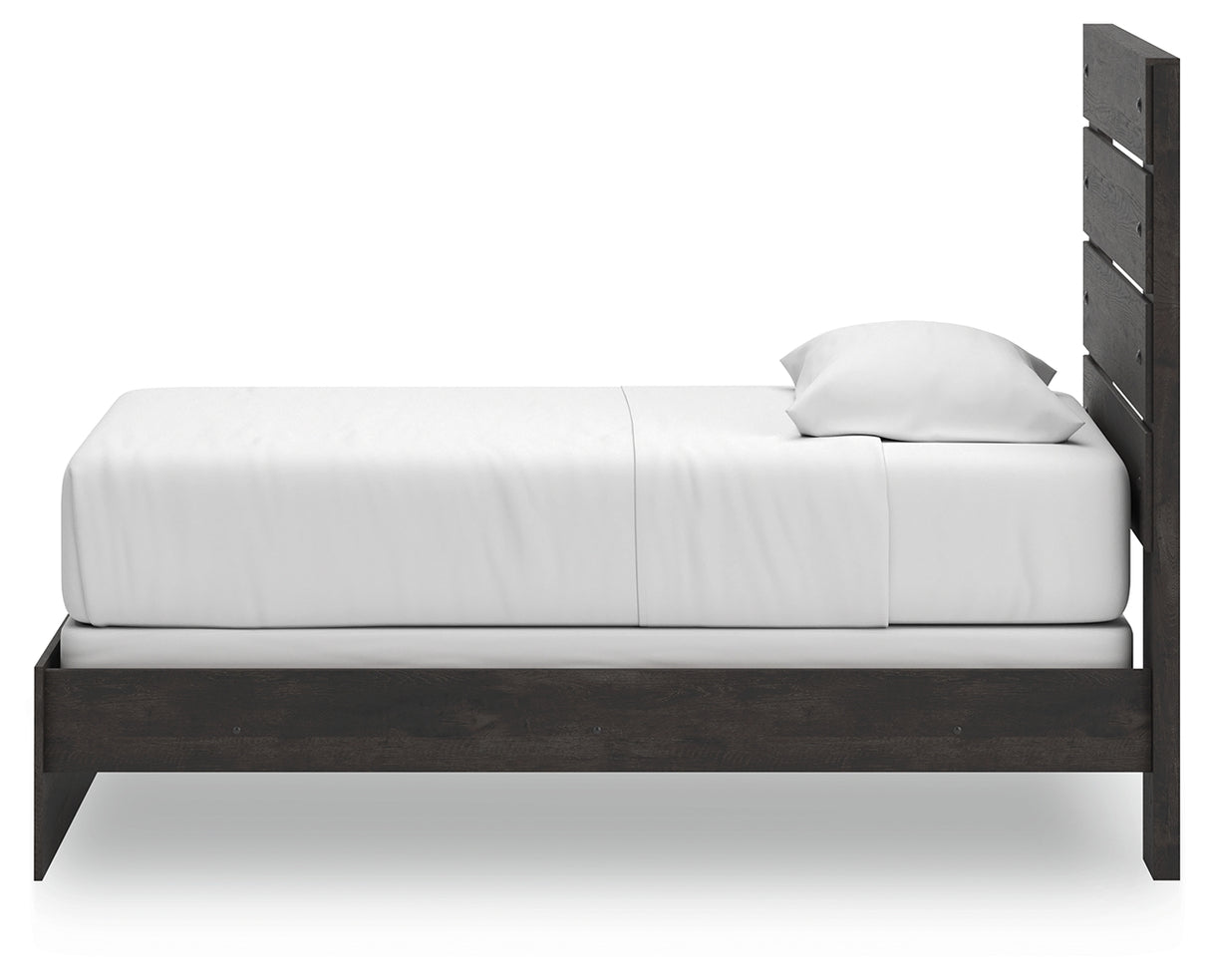 Hollivern Twin Panel Bed (Variation Bed Size: Twin)