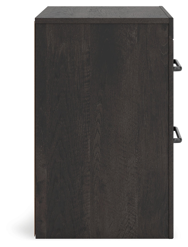 Hollivern 4-Piece Full Panel Bed with Dresser and Nightstand (Full Panel Headboard/Footboard, Full Panel Rails, Dresser, Nightstand)