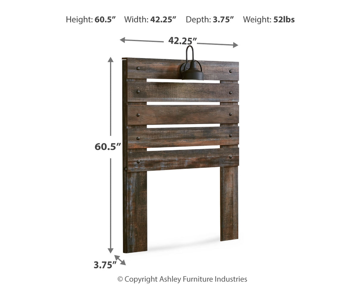 Drystan Twin Panel Headboard (Variation Bed Size: Twin)