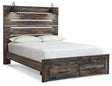 Drystan Queen Panel Bed with 2 Storage Drawers (Bed Size: Queen)
