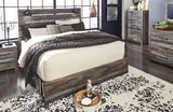 Drystan Queen Panel Bed with 2 Storage Drawers (Bed Size: King)
