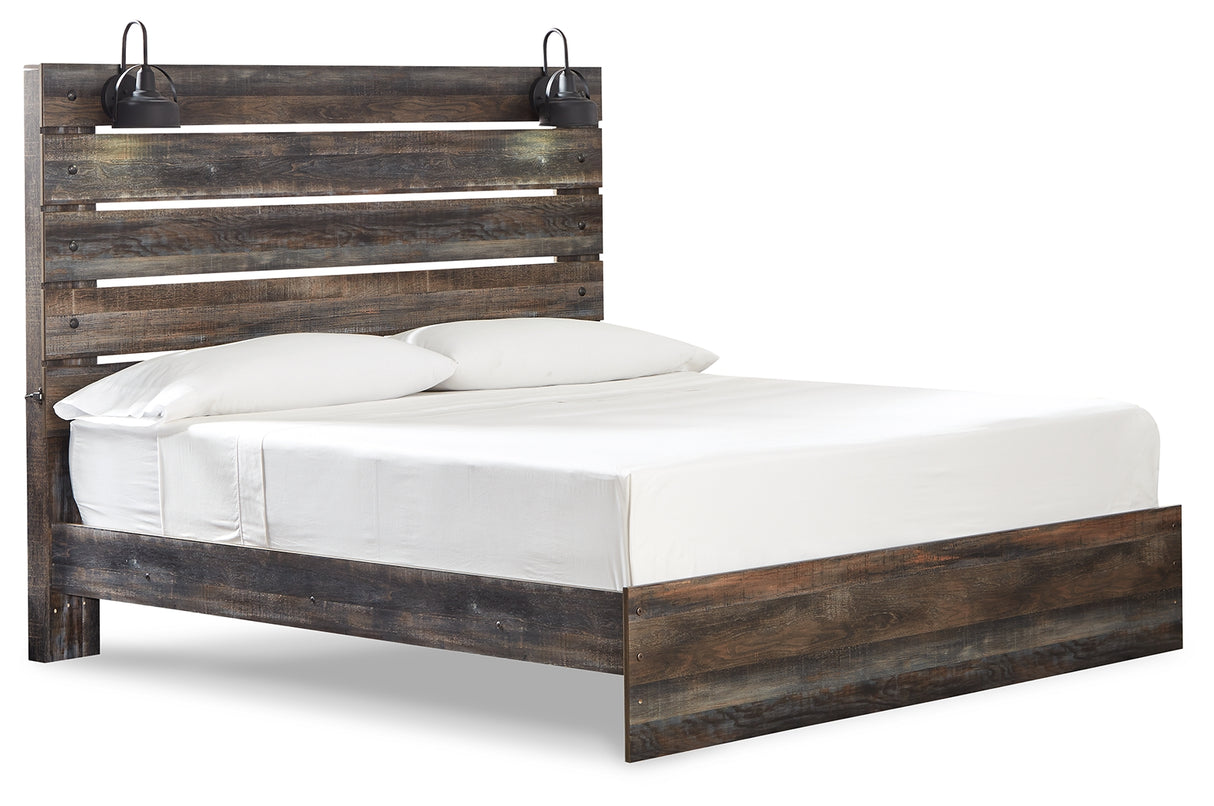 Drystan King Panel Bed