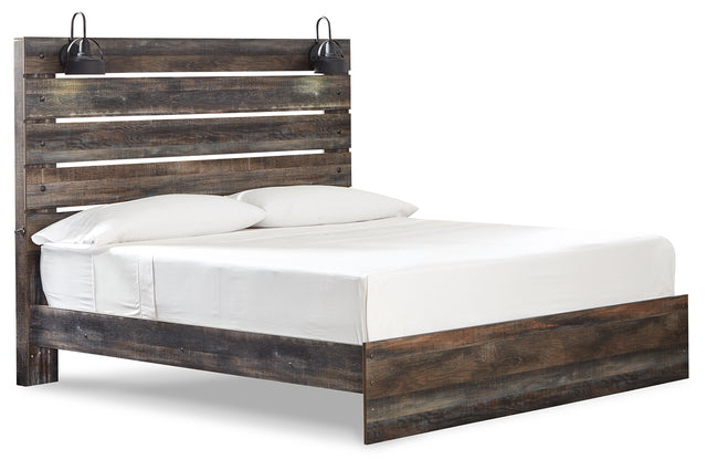 Drystan King Panel Bed