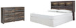 Drystan 2-Piece King/California King Bookcase Headboard with Dresser (Dresser, King/California King Bookcase Headboard)