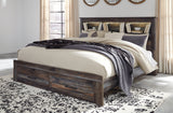 Drystan King Storage Bed, Dresser, Mirror and Chest (Bed Size: King)