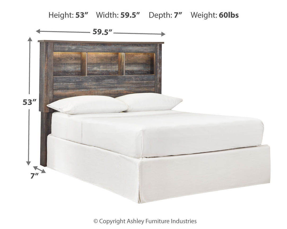 Drystan Full Bookcase Headboard