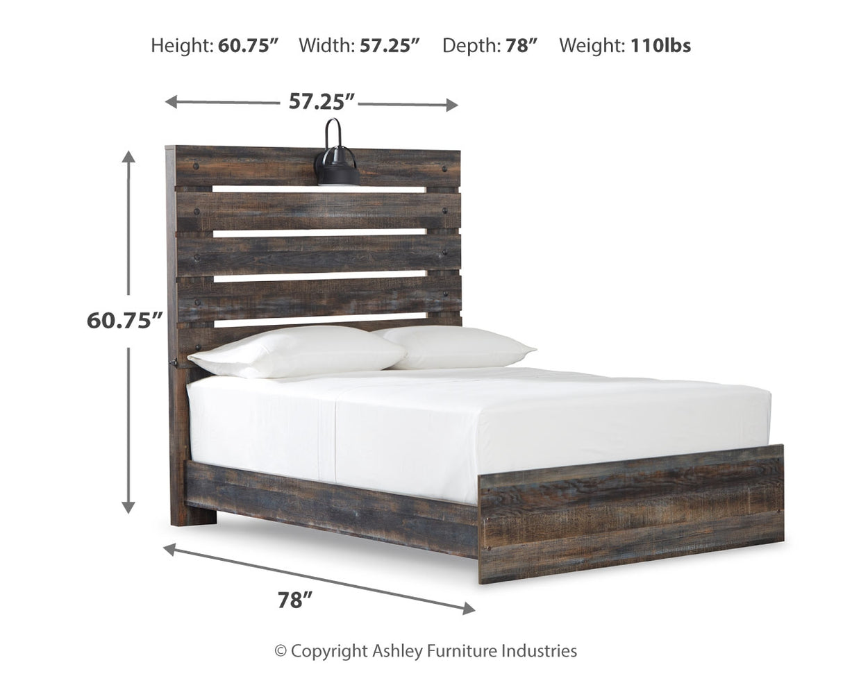 Drystan Full Panel Bed (Variation Bed Size: Full)