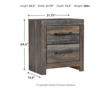Drystan King Panel Bed, Dresser, Mirror, and Nightstand (Bed Size: King)