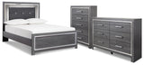 Lodanna Full Panel Bed, Dresser and Chest