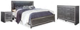 Lodanna King Upholstered Panel Bed, Dresser and Nightstand