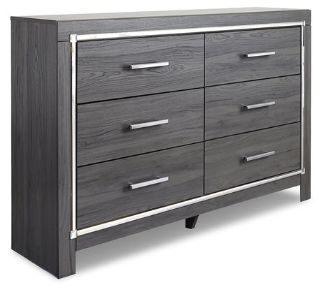 Lodanna Full Panel Storage Bed and Dresser