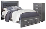 Lodanna Queen Panel Storage Bed and Chest