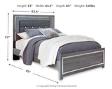 Lodanna Queen Panel Bed, Dresser, Mirror, Chest and Nightstand (Bed Size: Queen)