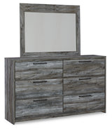Baystorm King Storage Bed, Dresser, Mirror, Chest and 2 Nightstands
