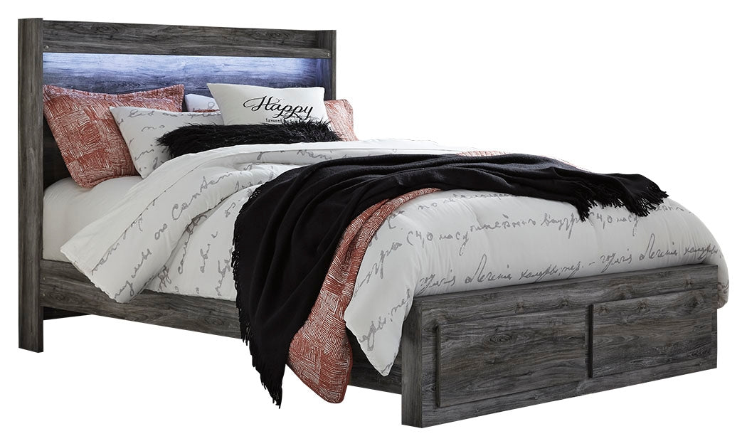 Baystorm Queen Panel Storage Bed, Dresser and Nightstand (Bed Size: Queen)