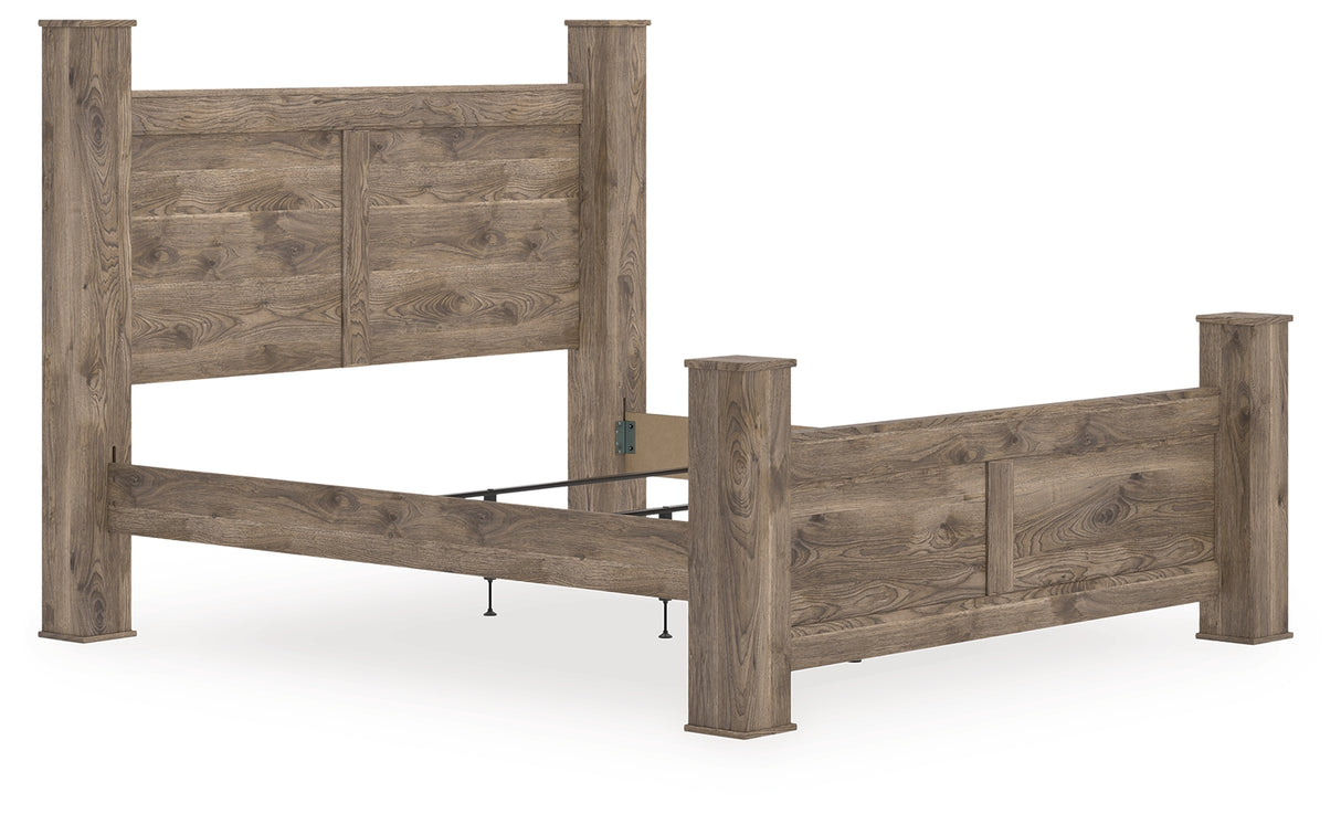 Rusticott King Poster Bed (Bed Size: King)